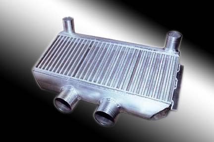 Réfrigérant à huile en aluminium de plat d'excavatrice et d'échangeur de chaleur de barre avec la fan