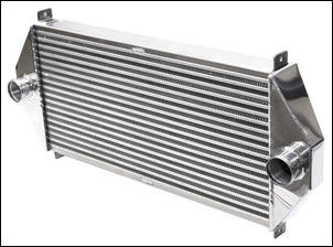Refroidisseur d'air soudé par aluminium d'échangeur de chaleur de tube à ailettes pour des machines de construction