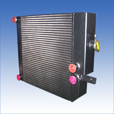 Aileron résistant de plat d'échangeur de chaleur d'huile hydraulique pour l'excavatrice avec la fan