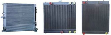 L'ingénieur a soudé/radiateur résistant soudé d'huile de plat et d'échangeur de chaleur d'aileron