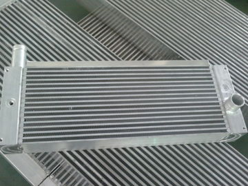 Réfrigérant à huile léger compact de plat et d'échangeur de chaleur d'aileron pour le circuit hydraulique