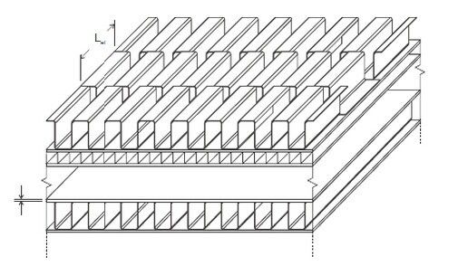 Échangeur de chaleur en aluminium soudé d'aileron de plat pour l'usine de séparation d'air