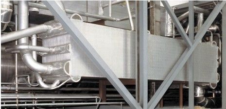 Échangeur de chaleur en aluminium soudé par vide de séparation d'air pour l'usine de séparation de gaz