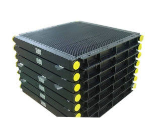 le Plat-aileron a combiné le radiateur d'échangeur de chaleur, refroidisseur de huile-air pour le compresseur d'air de vis