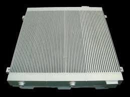 Nettoyez à l'aspirateur le radiateur en aluminium soudé d'échangeur de chaleur de compresseur d'air, la barre 2-40