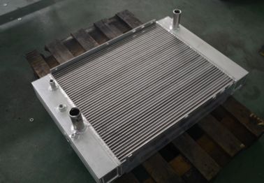 Échangeur de chaleur coulissant industriel d'aileron de plat de radiateur de compresseur de palette