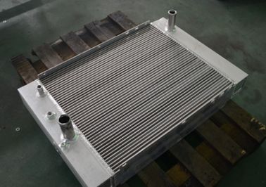 Échangeur de chaleur coulissant industriel d'aileron de plat de radiateur de compresseur de palette
