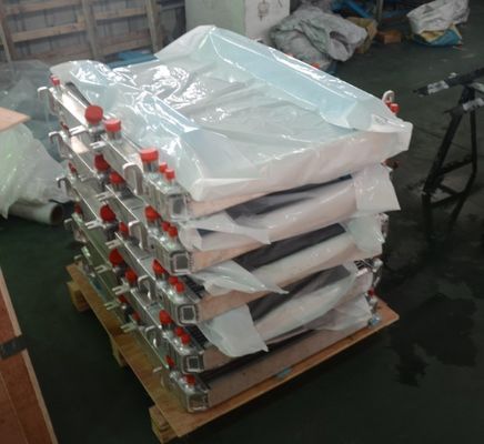 Échangeur de chaleur en aluminium de compresseur d'air avec bon refroidissant l'efficacité