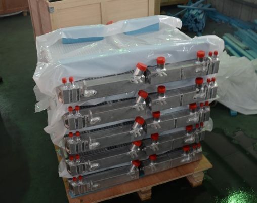 Échangeur de chaleur en aluminium de compresseur d'air avec bon refroidissant l'efficacité