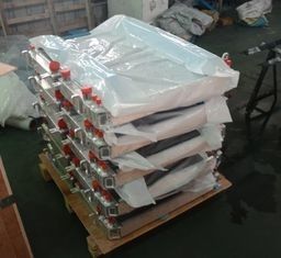 Échangeur de chaleur en aluminium pour le moteur de compression