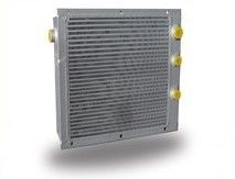 Aileron en aluminium de plat de refroidisseur d'échangeur de chaleur d'air d'huile pour le compresseur d'air