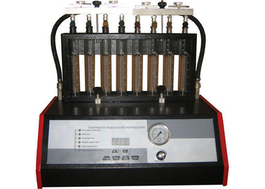 Machine de décapant d'injecteur de carburant de 8 cylindres et appareil de contrôle WDF-8H avec la soupape de vidange manuelle