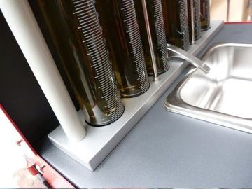 Machine ultrasonique de décapant d'injecteur de carburant supportable avec l'affichage à LED