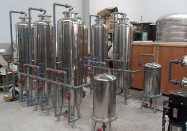 Machine d'épurateur de l'eau du système de traitement de l'eau de ville d'échangeur ionique RO