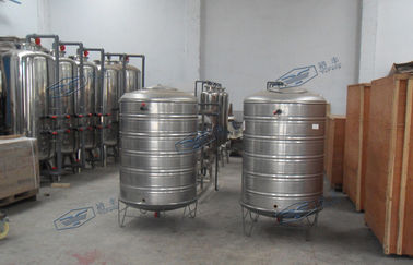 Machine d'épurateur de l'eau du système de traitement de l'eau de ville d'échangeur ionique RO