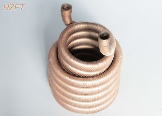 Les chauffe-eau Tankless ont intégré la bobine de tube de cuivre comme échangeur de chaleur