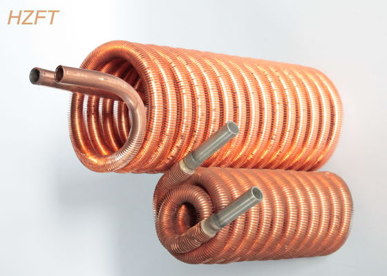 Les chauffe-eau Tankless ont intégré la bobine de tube de cuivre comme échangeur de chaleur