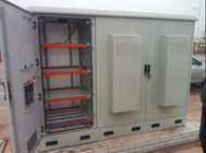 Cabinet extérieur de télécom avec le climatiseur d'AC/DC, l'échangeur de chaleur ou le climatiseur TECHNIQUE