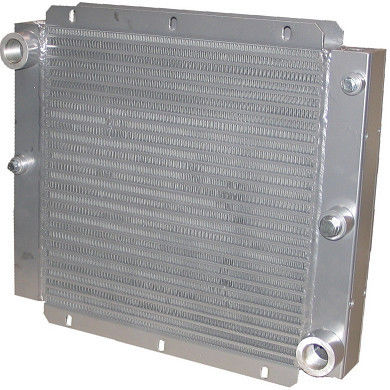 Soudure en aluminium de vide d'échangeur de chaleur de transmission d'aileron de plat