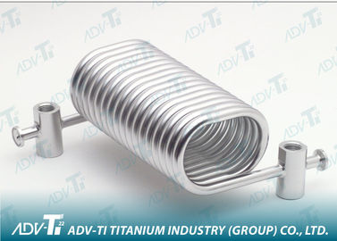 Le titane titanique sans couture du tuyau GR2 ASTM B862 d'OEM Gr1 a soudé le tuyau pour des échangeurs de chaleur