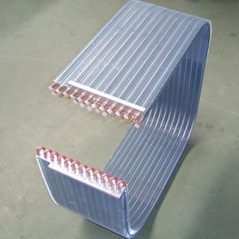 échangeur de chaleur en aluminium de traitement eau-air froid/chaud de 1.9MPa de système d'aileron de tube de cuivre