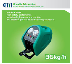 Machine réfrigérante antidétonante CM-EP de récupération de R600A pour R600 et R290